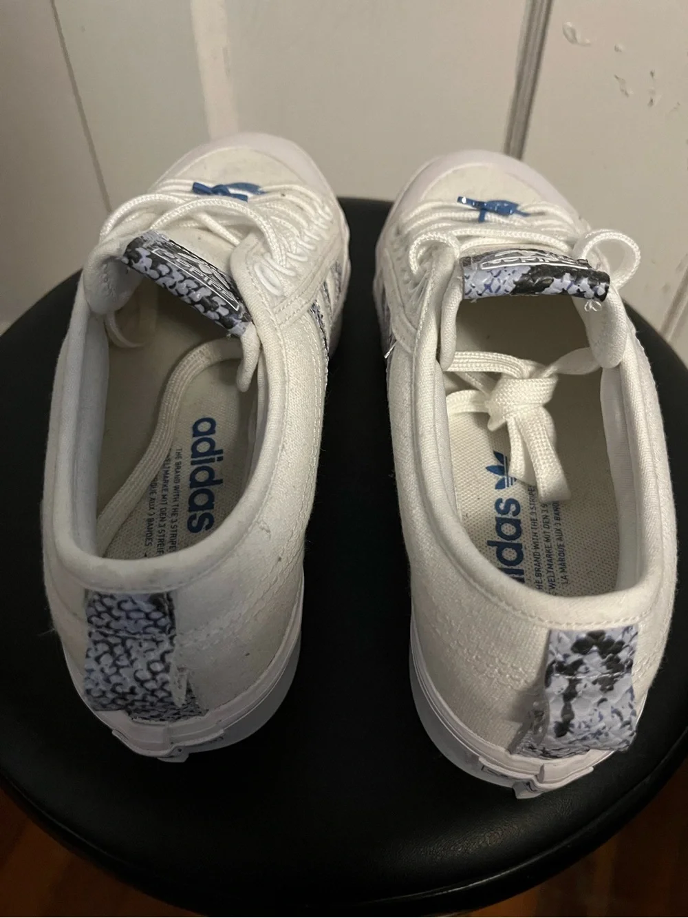 🔥$30 OFF!🔥New Women’s Adidas Nizza White Sneakers